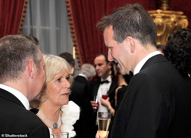 Bolland and Camilla speak again in 2011, nine years after he left the Palace in 2002, at a National Osteoporosis Society event in St James's Palace