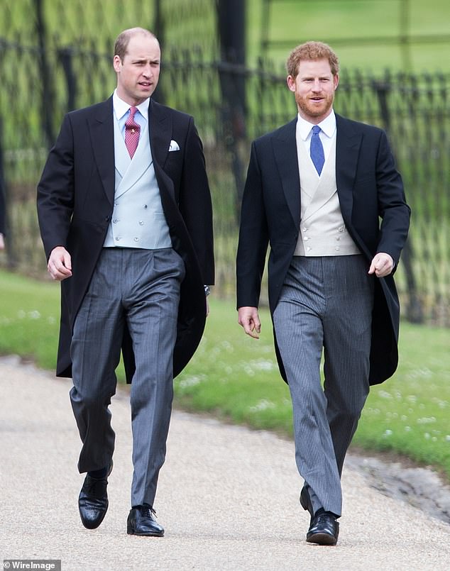 The two brothers attending Pippa Middleton's wedding to James Matthews in 2017