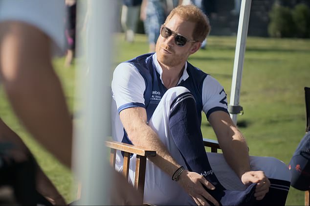 Blaquier and her husband also featured in the Netflix show Polo, which was made by Prince Harry, Pictured: The Netflix show