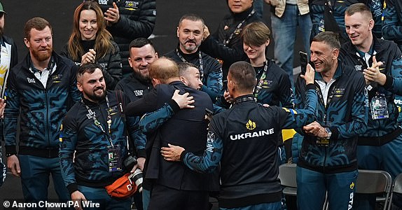 The Duke of Sussex during the opening ceremony of the 2025 Invictus Games at BC Place in Vancouver, Canada. The games will take place across Vancouver and Whistler. Picture date: Saturday February 8, 2025. PA Photo. See PA story ROYAL Invictus. Photo credit should read: Aaron Chown/PA Wire