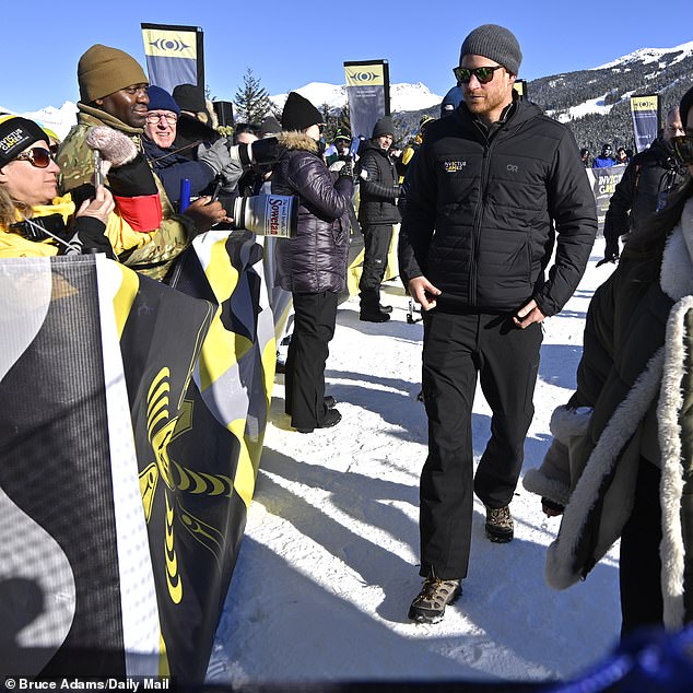 The Duke of Sussex visits the Alpine Skiing and Snowboarding Novice Finals