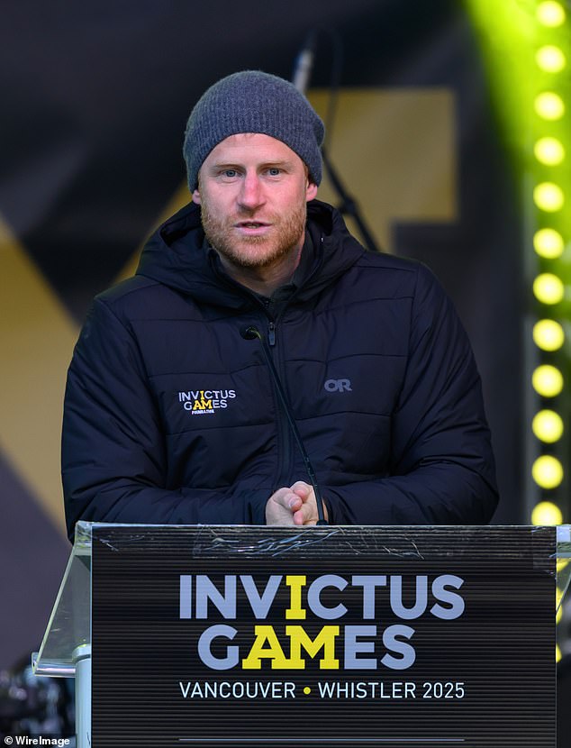 Speaking at this year's competition held in Vancouver and Whistler, the Duke of Sussex (pictured), 40, told PEOPLE magazine how his young children are keen to learn more about the tournament he founded in 2014 for wounded, injured and sick servicemen and women