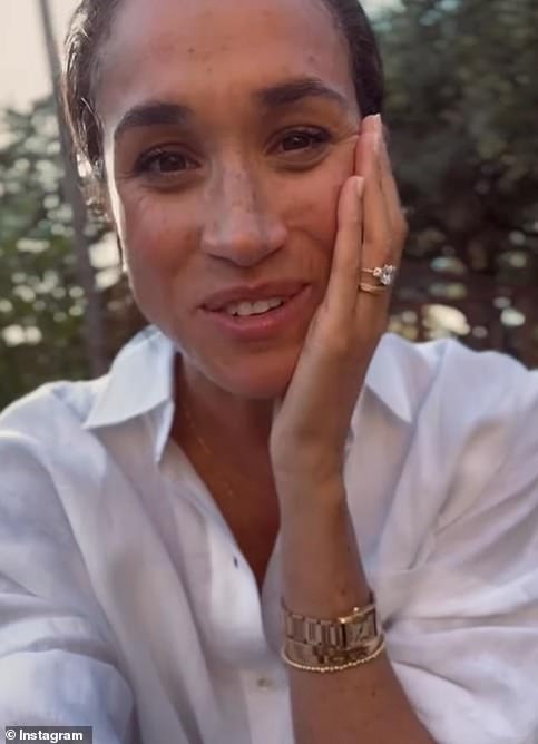 Meghan, who is also gearing up for the release of her new Netflix show, said on Instagram that she had 'poured her heart' into the brand