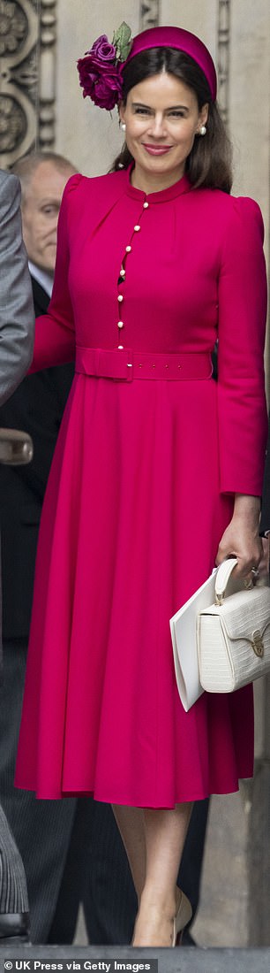 Sophie Winkleman was spotted in this Beulah Dress at St Paul's Cathedral in June 2022