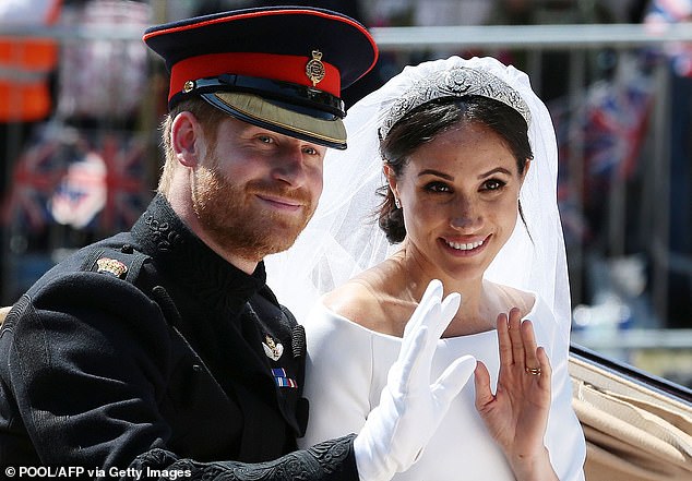 U-turning on their story, a spokesman for the Duke and Duchess of Sussex told The Sun that the ceremony before the wedding was in fact a private exchange of 'personal vows'