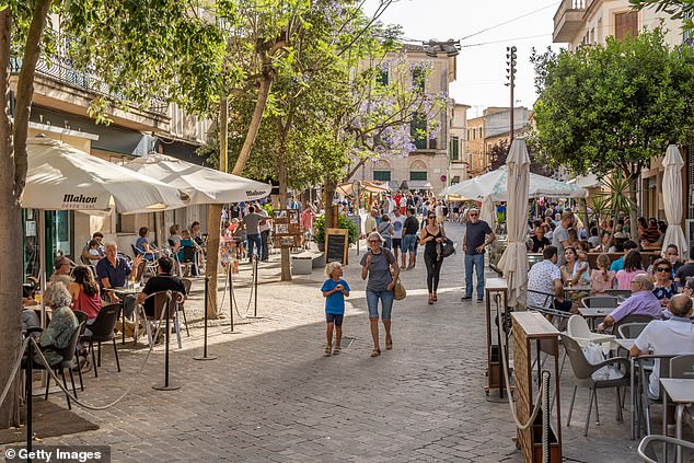 The bustling centre of the little-known Spanish village at the heart of the plagiarism row