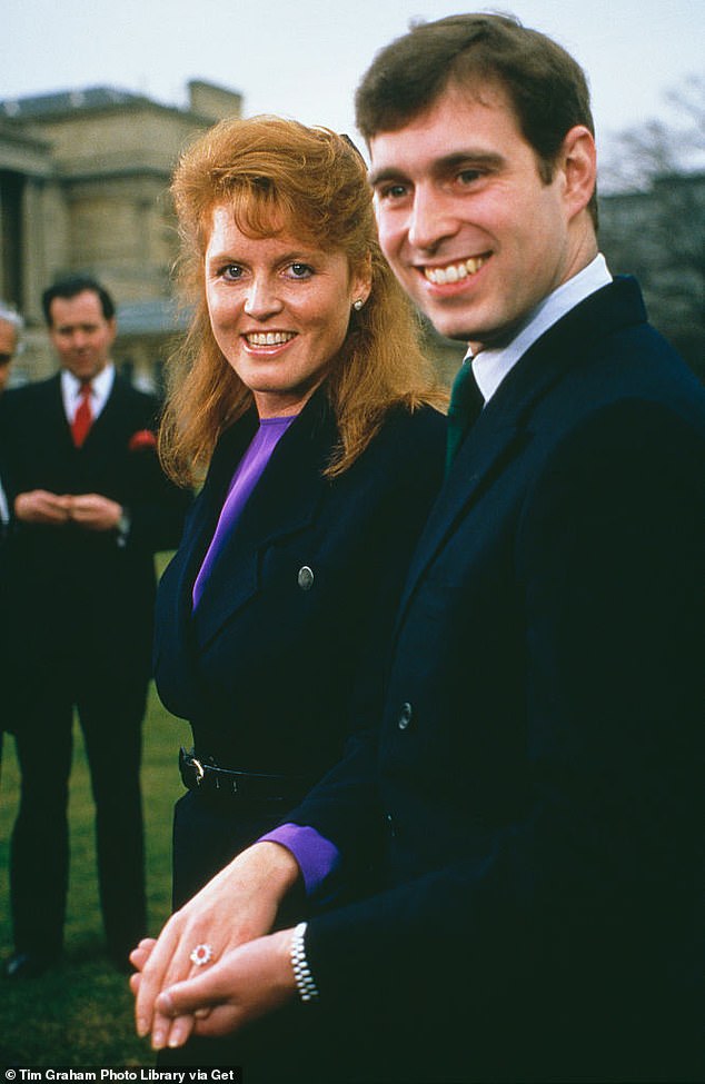 Prince Andrew reportedly chose a fiery Burmese ruby for Sarah Ferguson's engagement ring as it reminded him of his fiancée's red hair