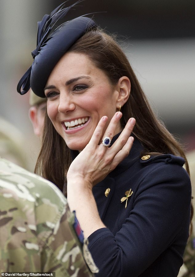 Catherine, the current Princess of Wales, famously once said about her mother-in-law's ring: 'It's the same ring, and it's exactly the same size as when I tried it on'