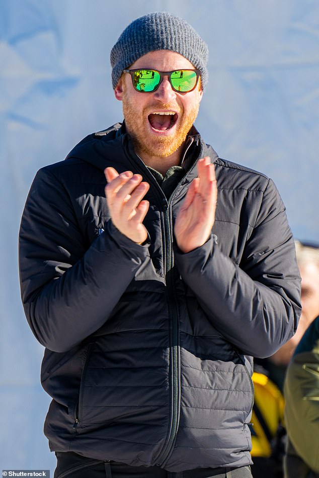 Harry is due to attend three events and brave freezing temperatures of up to -11. Elsewhere yesterday, the Duke was mobbed by a crowd of fans when he arrived for an Invictus Games ceremony on Whistler mountain