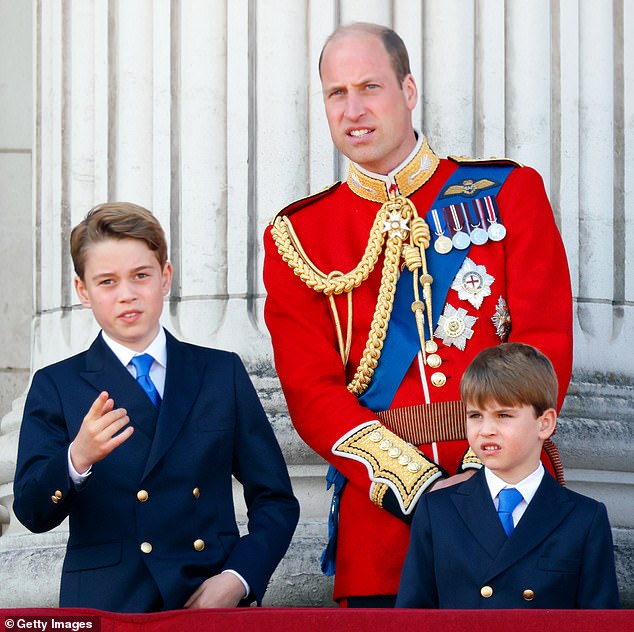 Sam recommended that Harry should get a shorter haircut like his brother Prince William (pictured in June) as it would take 'years off' his appearance