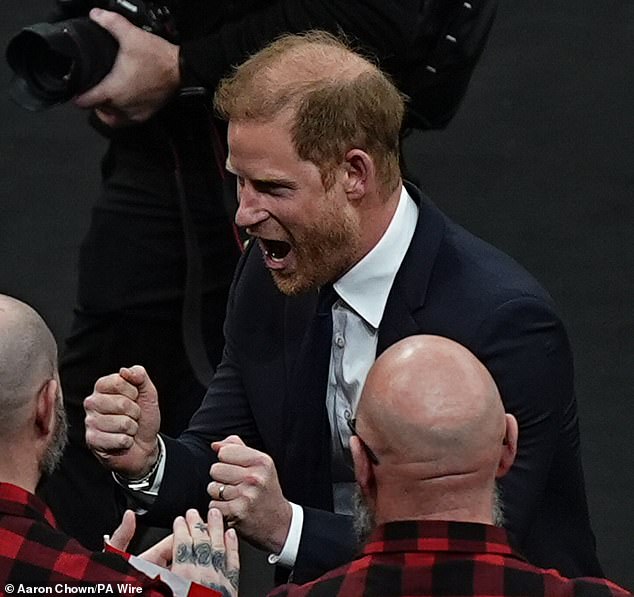 The Sussexes have gone viral for a rather surprising reason - as fans noticed Harry's hair was looking rather sparse at the back