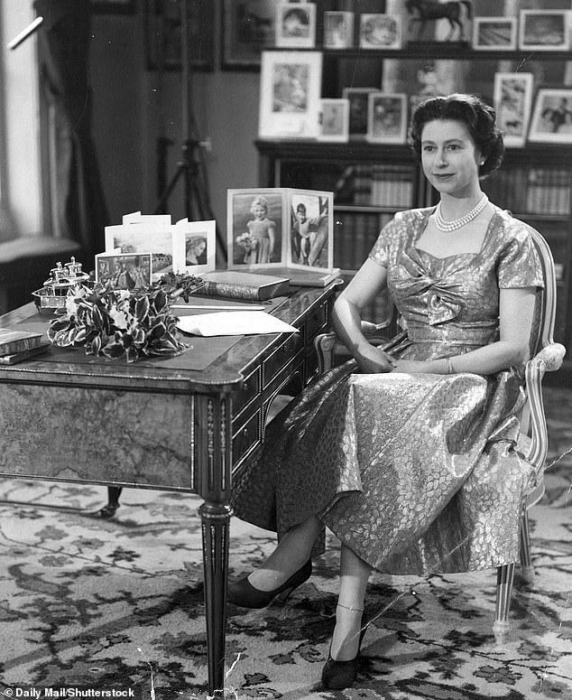 Queen Elizabeth was often photographed wearing her three-stranded pearl necklace, which she commissioned in 1952