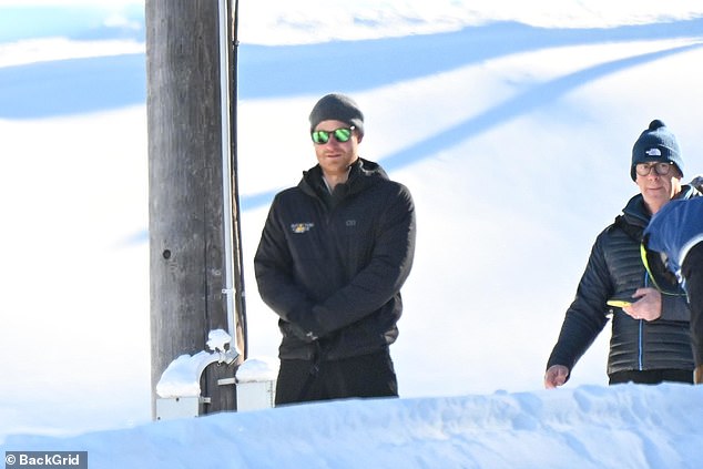 The Duke of Sussex spotted attending a tubing event at the 2025 Invictus Games