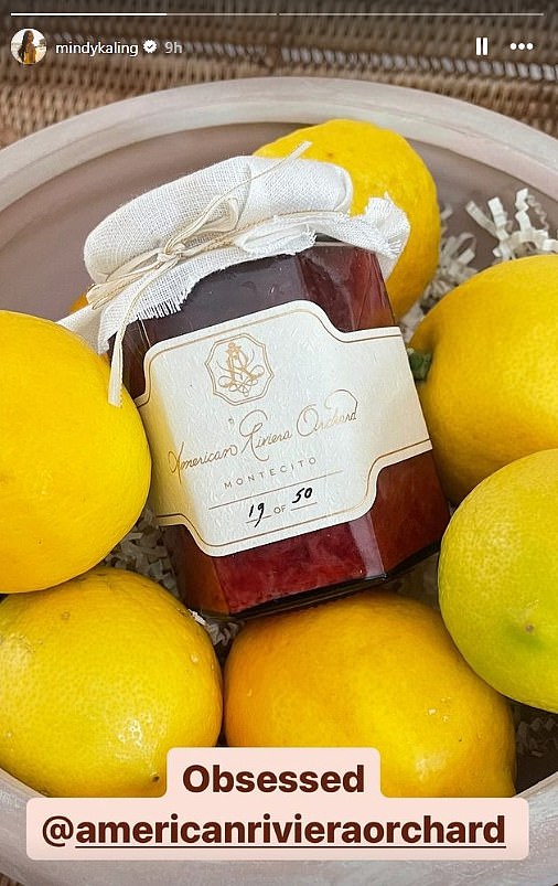 Last year, she was among an exclusive group to receive a jar of Markle's homemade jam, which was branded under American Riviera Orchard