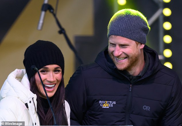 It comes after Prince Harry joked that he was going to get Meghan to sing to 1,000 people at the Invictus Games welcome celebration after their close friend Michael Buble serenaded the crowd