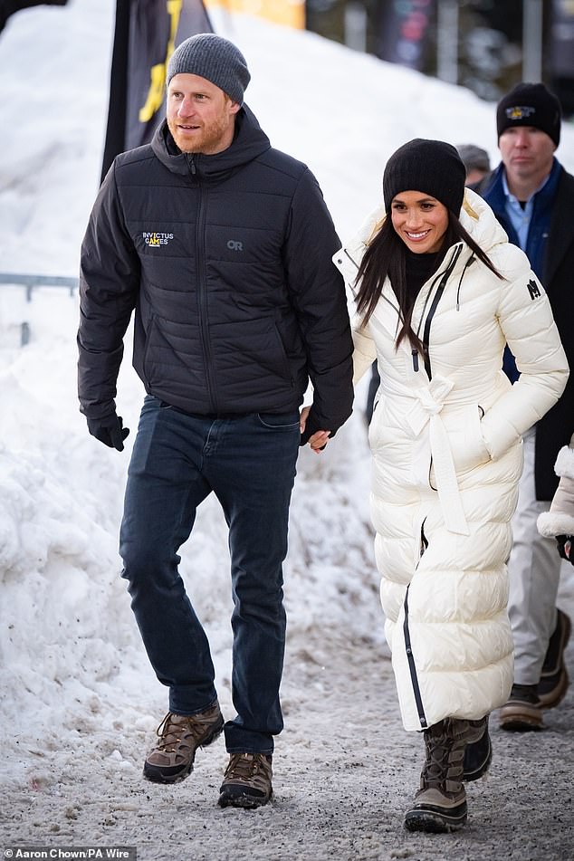 The Duke and Duchess of Sussex at the Hillcrest Recreation Centre during the 2025 Invictus Games in Vancouver, Canada