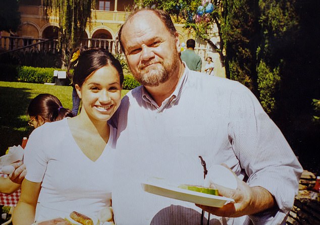 Meghan has previously admitted the saying was first introduced to her by her father, Thomas Markle, with whom she's no longer in contact