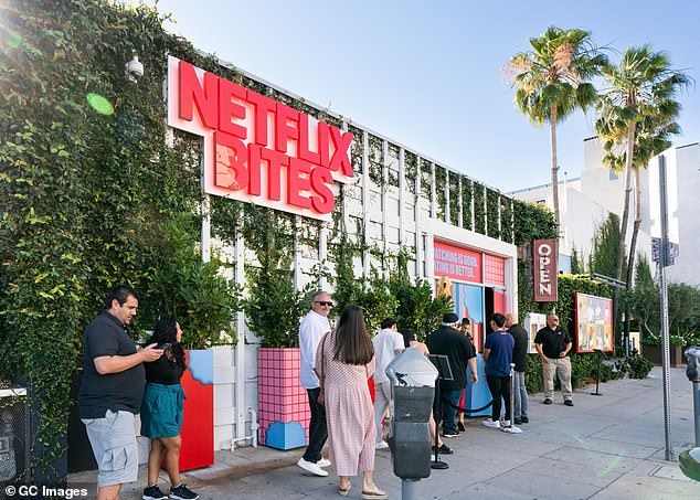 Two Netflix stores (pictured in Hollywood) will be the destination for the launch of Meghan Markle's American Riviera Orchard brand