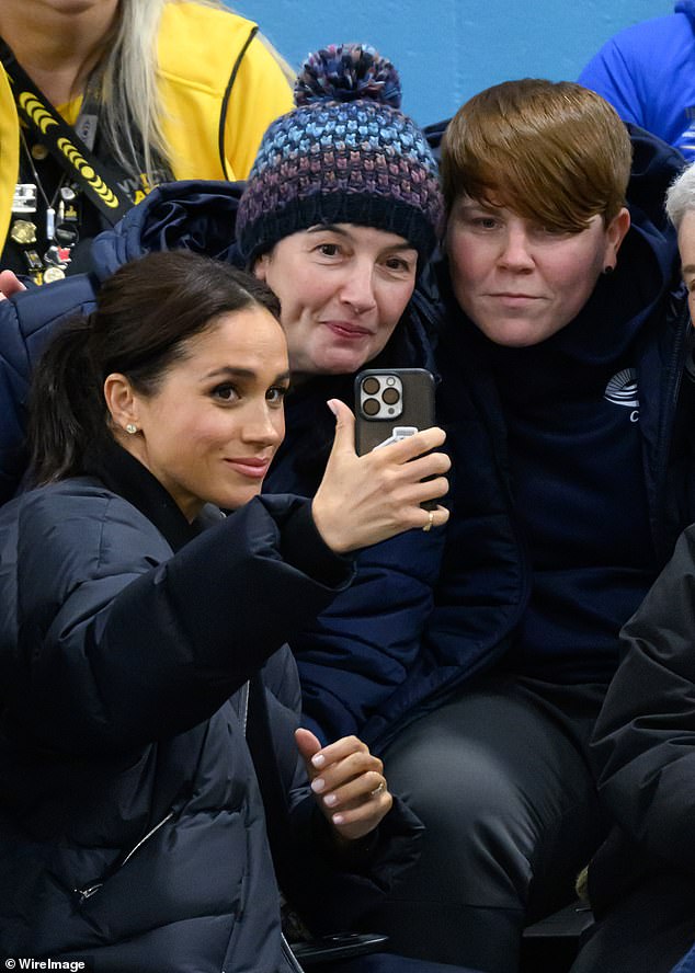 With six days until the closing ceremony, fans can expect to see Prince Harry and Meghan at events through the week - with the Duchess' phone presumably pointed at all the action