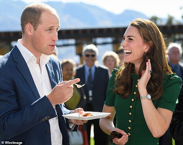 The Prince and Princess of Wales previously sampled Indian food cooked by Vikram Vij during a visit to Mission Hill Winery in September, 2016 (pictured)