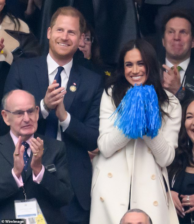 The chef hailed Meghan and Harry (seen during the opening ceremony of the 2025 Invictus Games) as 'amazing, extremely beautiful, and very friendly'