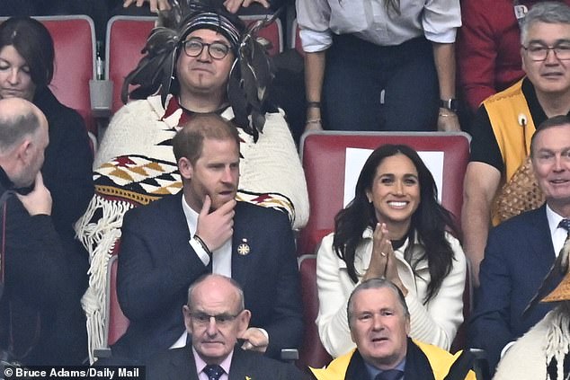 It is understood Meghan's sole purpose in attending these games is to support her husband and the competitors sharing their brave stories