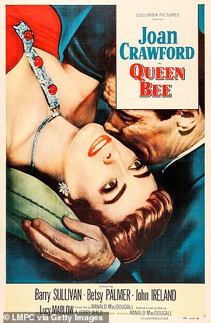 The poster for the 1955 film Queen Bee