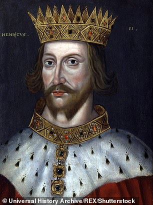 King Henry II ruled England between 1133 and 1189