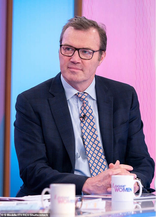 Dating had been complicated for the Prince, as the royal expert Andrew Morton (pictured in 2019) explained in his 2018 book Meghan: A Hollywood Princess