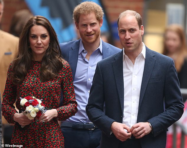 By 2016 Harry had seen his brother Prince William (pictured with Kate Middleton that year) enjoying the simple pleasures of family life and wanted that experience for himself