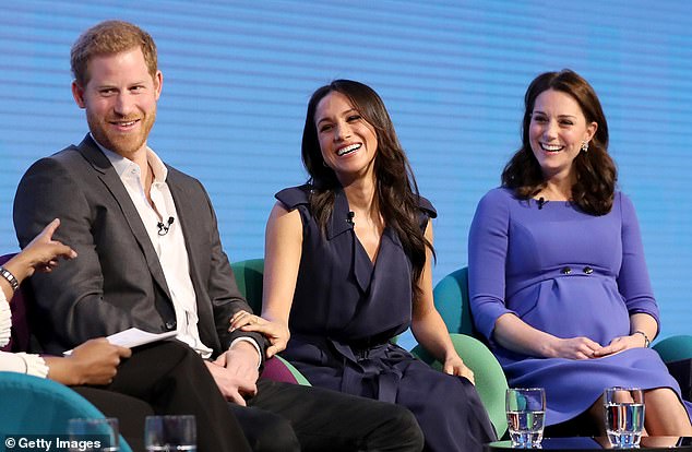 The resurfaced footage shows the royals with forced smiles and awkward glances