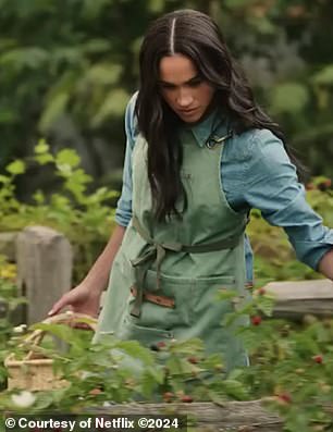 The Duchess of Sussex in the trailer for her cookery sshow