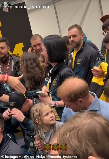 Prince Harry shared a sweet exchange with a young fan at the Invictus Games - before delivering a message of solidarity with Ukraine