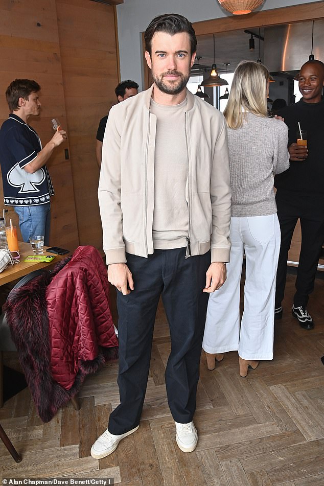 Jack Whitehall (pictured) stunned his Australian fans over the weekend with his youthful appearance as he visited a cosmetic celebrity hotspot while Down Under