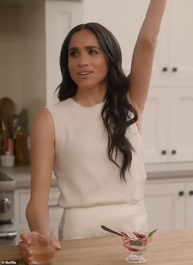 The Duchess of Sussex 's new Netflix series is 'an exercise in celebrity at its most superficial', a royal expert has claimed, after the Duchess released the first trailer for With Love, Meghan