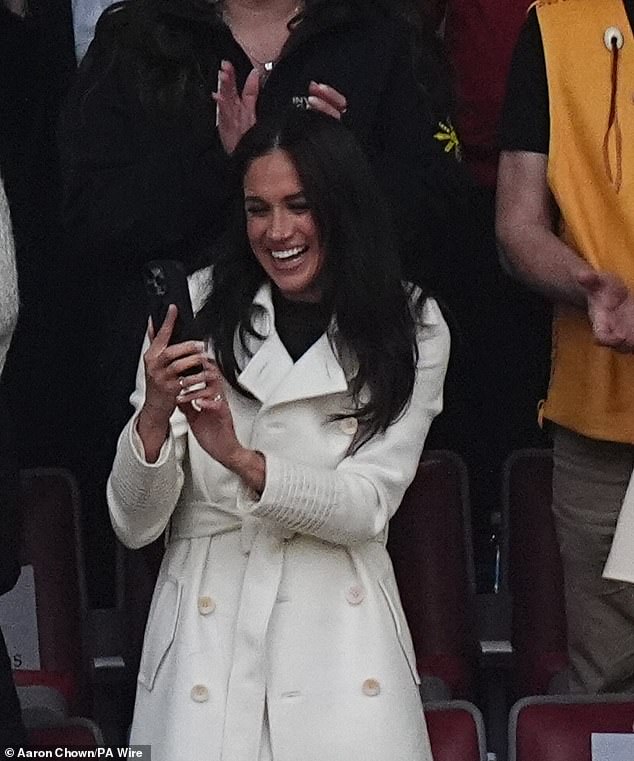 Meghan Markle, 43, is currently in Vancouver, Canada, where the Invictus Games tournament, founded by her husband Prince Harry, is underway