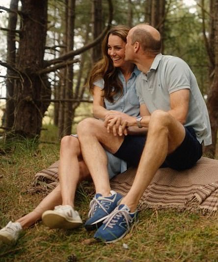 The Prince and Princess of Wales have shared a sweet photo on social media to mark Valentine's Day