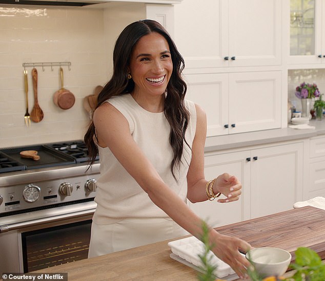 Meghan Markle has insisted she is not an influencer as part of an interview to promote her 'make or break' cookery show on Netflix