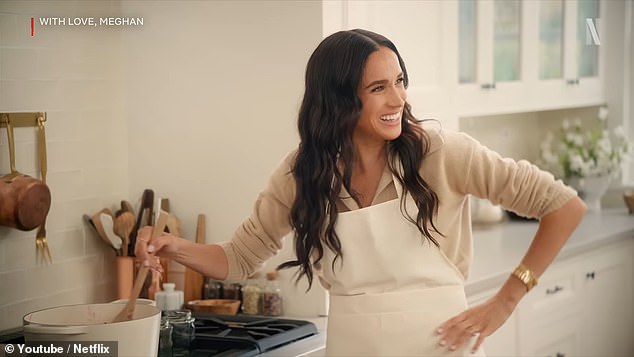 The Duchess of Sussex has unveiled her new cookery show named With Love, Meghan