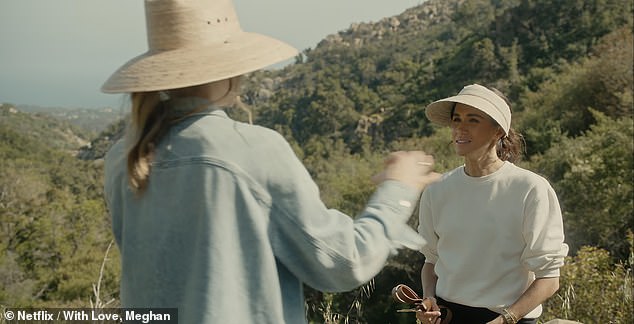 Meghan Markle reminisced in conversations with Delfina Blaquier during their filmed hike