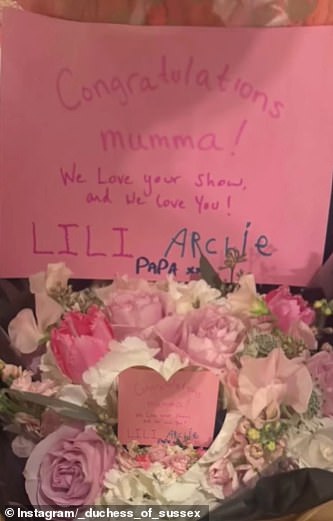 Prince Harry made sure a card and flowers were waiting for Meghan in her New York City hotel room