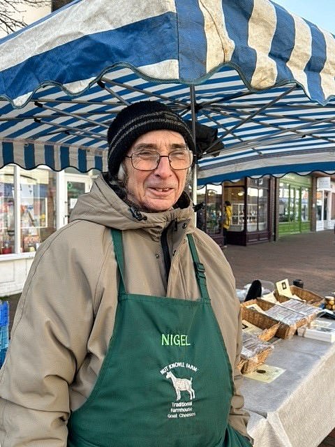 Nigel Large, a market trader, said: 'I really don't care whether she uses the name or not - it really doesn't interest me'