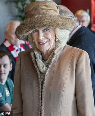 Around 37 per cent of Americans actively hold a 'very or somewhat unfavourable' view of the Queen Consort Camilla