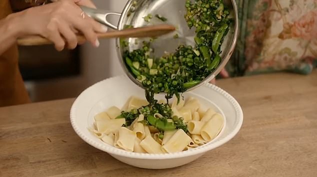 While Ellen enjoyed the abundance of fresh herbs she noted it was taking its tole on her bank account and noted that it might not be the most efficient way to season dishes