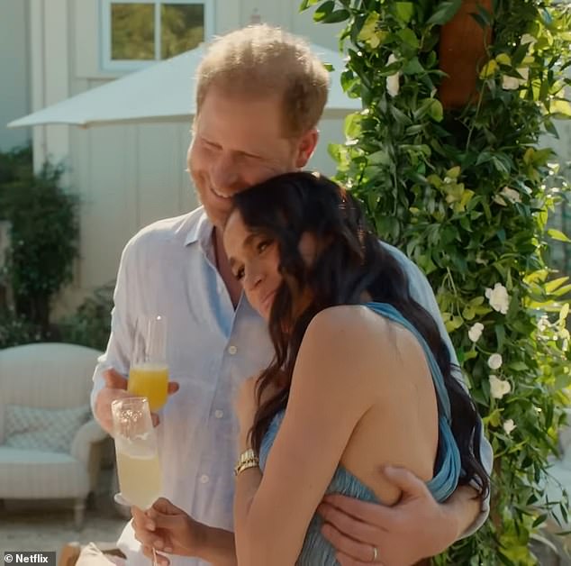 Meghan's new lifestyle series (pictured) finally launched on Tuesday after the Duchess delayed its release from January due to the devastating fires that ravaged Los Angeles