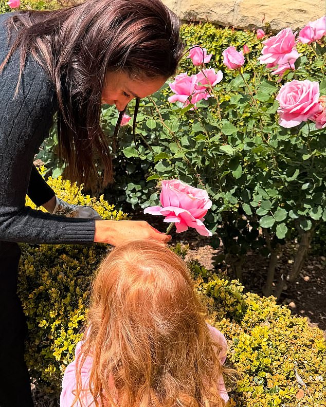 Mummy's got merch to move, and so Meghan, on Monday morning, dropped an Instagram story showing Lilibet's hand, allowing us to hear little Lili's voice offscreen, calling Meghan's jam 'beautiful.'
