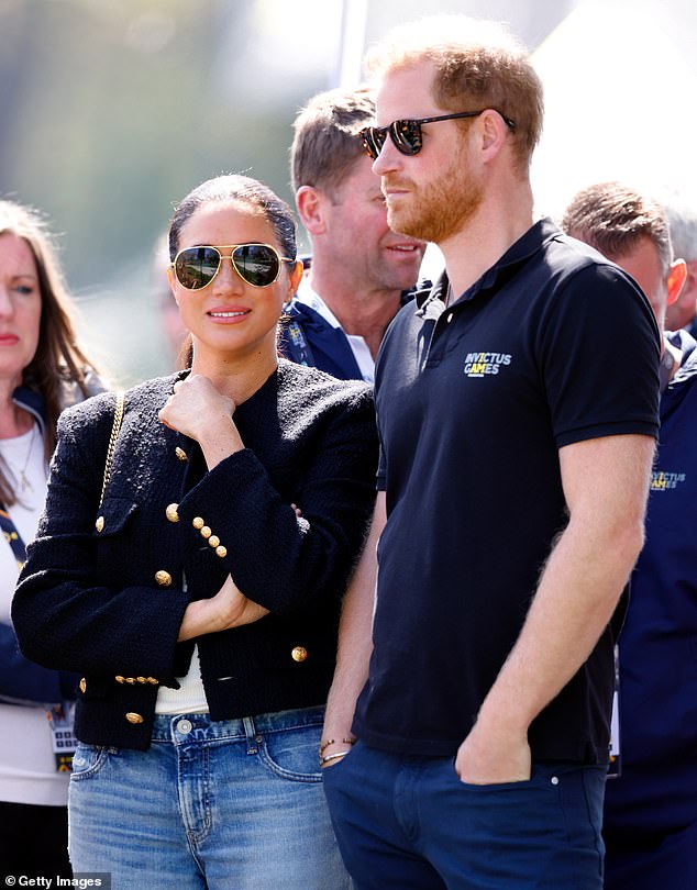 Prince Harry and Meghan Markle at the Invictus Games in 2022. The Duke and Duchess of Sussex have faced allegations they bully members of staff and are difficult to work with
