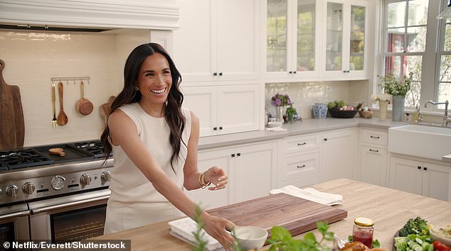 Meghan on the set of her Netflix show 'With Love, Meghan'. Former employees of the Duchess of Sussex reportedly felt mistreated during their time working with her