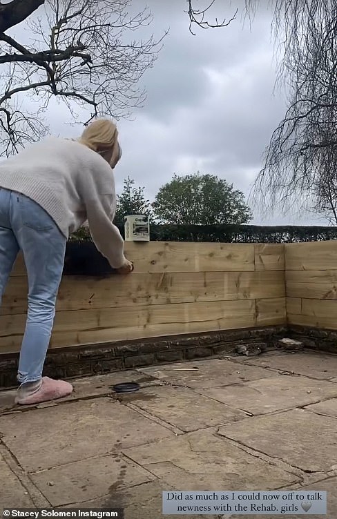 Garden experts have noted how Josie, alongside other content creators and even famous faces like Stacey Solomon (pictured wearing slippers while in her garden), are perhaps not always providing the correct gardening approach for their followers