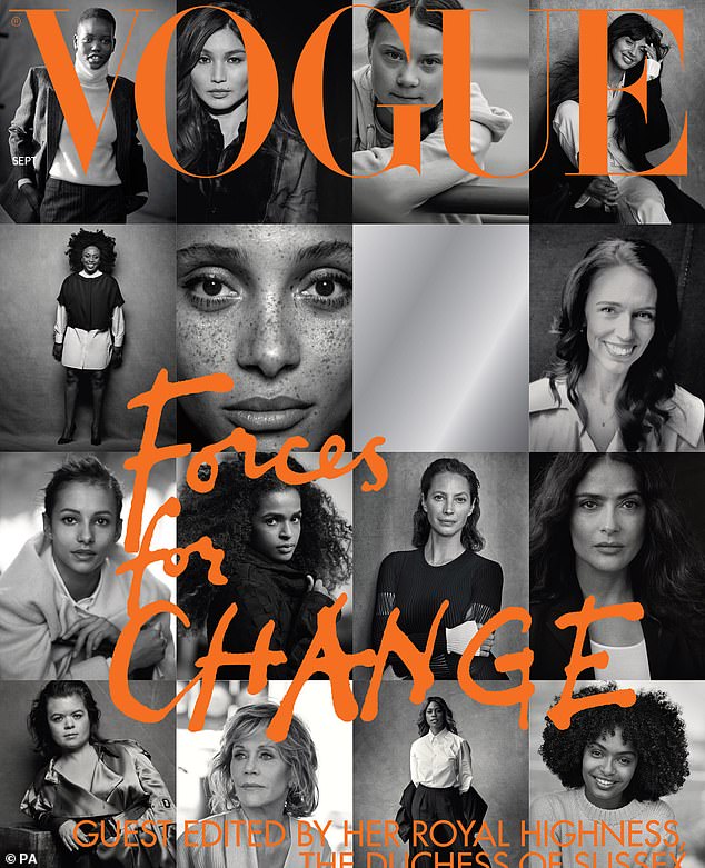 The Duchess of Sussex was the guest editor on the 2019 September issue of British Vogue